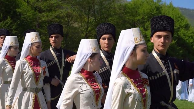 Симд победы в исполнении 18 ансамблей Северной Осетии смотреть онлайн