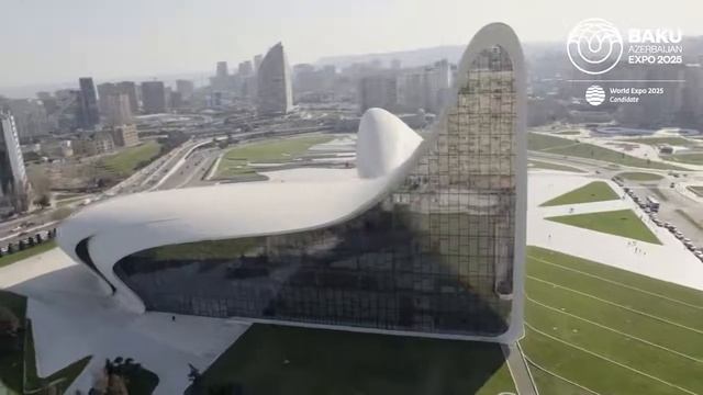 Heydar Aliyev Cultural Center | Zaha Hadid | Baku, Azerbaijan | 1938 © Expo 2025 Baku Azerbaijan. смотреть онлайн