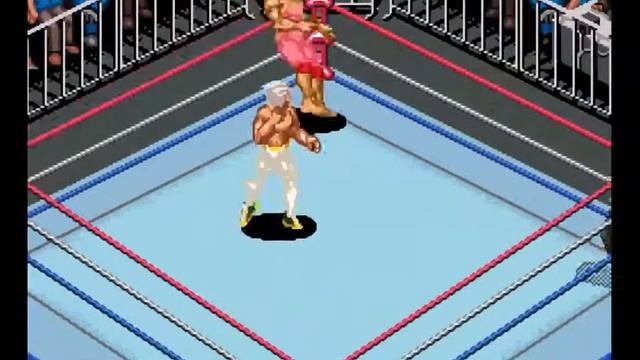 Let's try to play - Super Fire Pro Wrestling on SNES смотреть онлайн