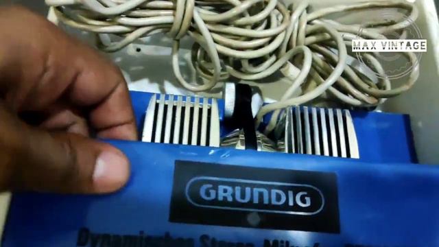 grundig vintage stereo microphone @maxvintage (sold out to pune) смотреть онлайн