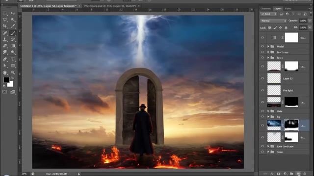 Dimension - Speed art (#Photoshop) | CreativeStation смотреть онлайн