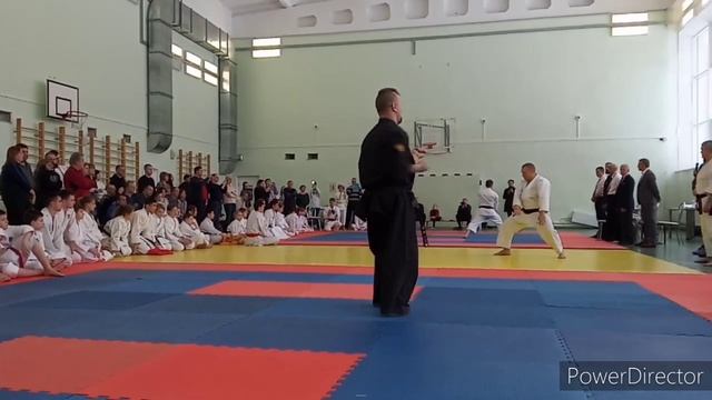 Sanseiryu kata Uechi ryu karate Okikukai Russia / demonstration of the Open Shoto Cup 2020 Moscow смотреть онлайн