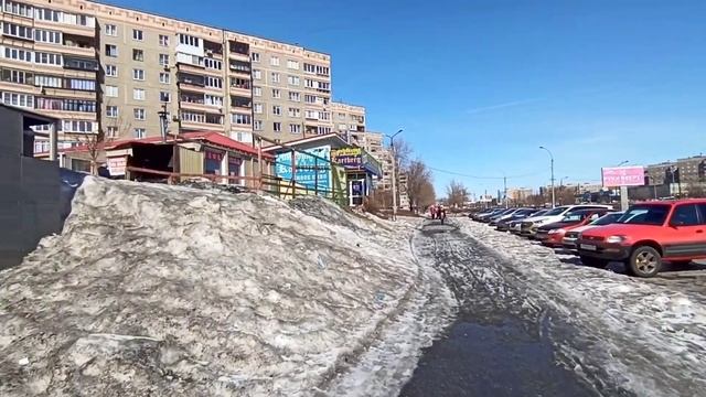 Магнитогорск, Орджоникидзевский район правого берега, от Зелёного лога до Галиуллина (31.03.2021) смотреть онлайн