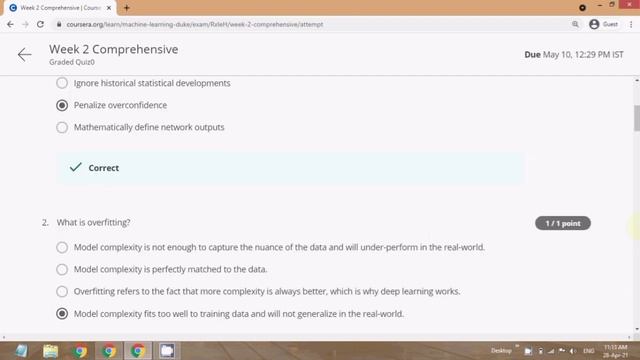 Coursera Introduction to Machine Learning Week 1-4 Quiz Answers |Week 1-4 Comprehensive Quiz Answer смотреть онлайн