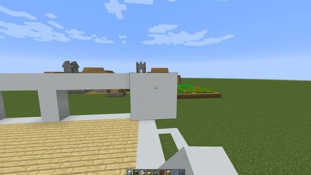 Я ПОСТРОИЛ САМЫЙ МАЛЕНЬКИЙ И ПРОСТОЙ МОДЕРН ДОМ В МАЙНКРАФТ minecraft хай тек дом как построить смотреть онлайн