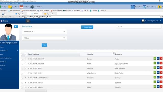 Cara menambahkan sorting menu dan cara menggeser action button di PHPRad #phprad #nocoding смотреть онлайн