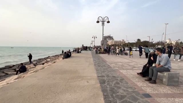 Bushehr Iran 4(k), The most crowded beach in Bushehr смотреть онлайн