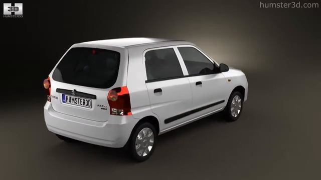 Suzuki (Maruti) Alto K10 2012 by 3D model store Humster3D.com смотреть онлайн