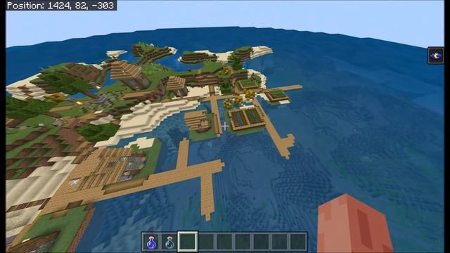 Minecraft Bedrock Edition - 5 SUPER RARE Seeds 2020 #6 Island VILLAGES and more ! MCPE 1.14 смотреть онлайн