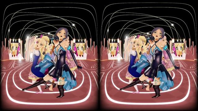 【MMD VR 180】Carry Me Off (VR酔い注意、Caution! VR motion sickness) смотреть онлайн