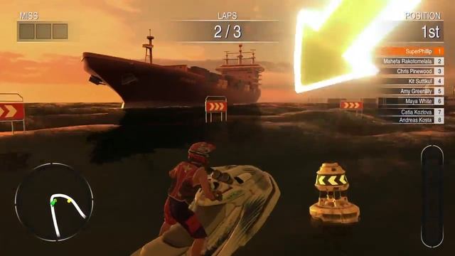 Aqua Moto Racing Utopia - Flawless Race смотреть онлайн