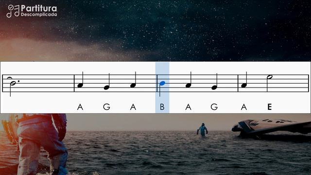 Interstellar Main Theme | Sheet Music with Easy Notes for Recorder, Violin Beginners Tutorial смотреть онлайн