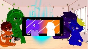 реакция радужных друзей на меме