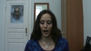 Вокальные упражнения (Распевки, легато, стаккато) Vocal exercises (Legato,staccato)