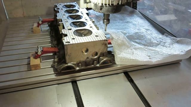 Расточка головки Volvo S70. смотреть онлайн