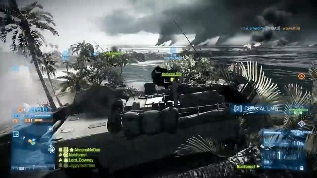 Battlefield 3 Wake Island TUNGUSKA & LAV-AD gameplay ( Anti-infantry style) смотреть онлайн
