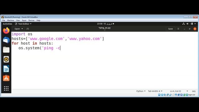 Test multiple hosts for reachability with ping in Python смотреть онлайн