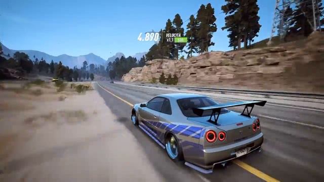 Need for Speed payback Nissan Skyline R34 2 Fast 2 furious version смотреть онлайн