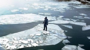 Рыбалка на ЛЬДИНЕ! Что может пойти не так?!