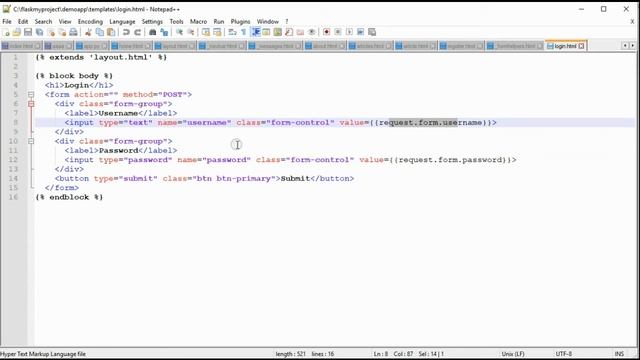 Python Flask CRUD Simple application with sign up and authentication смотреть онлайн