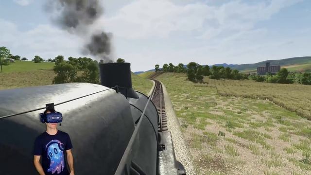 I DERAILED A TRAIN INTO A RIVER IN VR - Derail Valley VR смотреть онлайн