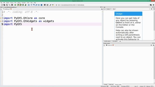 Erste Schritte mit PyQt5, Teil 1; Dialogbeschreibung laden смотреть онлайн
