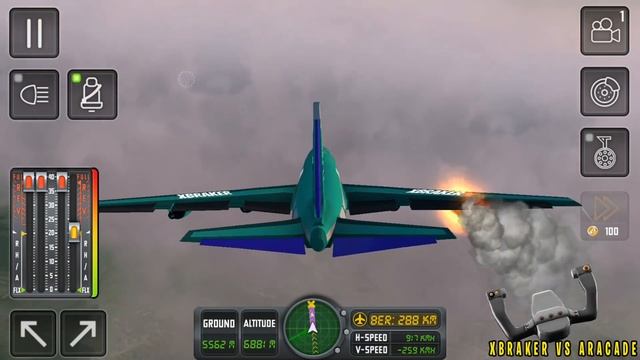 Flight Sim 2018 #145 - Airplane Simulator Failure Engine - Fly To Berlin - Android Gameplay