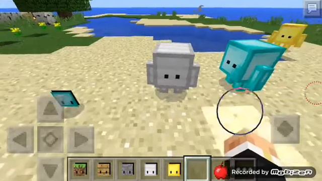 MOD for Minecraft pe живые блоки. смотреть онлайн