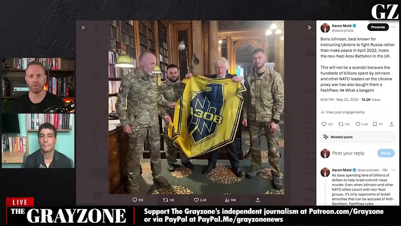 THE GRAYZONE: Запад поддерживает Украину или неонацистов?