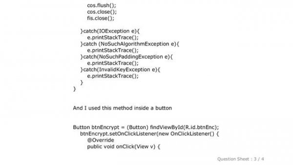 Android : java.io.FileNotFoundException: /storage/emulated/0/New file.txt: open failed: EACCES (Per