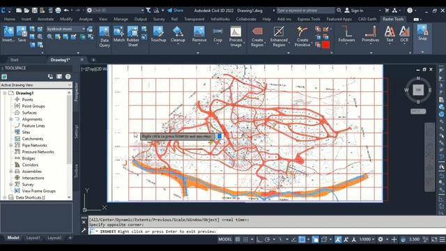How to geo-referencing a raster image in civil 3D смотреть онлайн