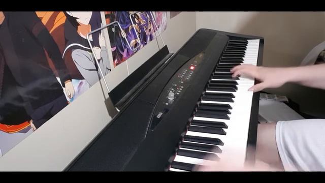 Domestic na Kanojo ep 10 OST - Monochrome by Uchida Maaya [piano cover] смотреть онлайн