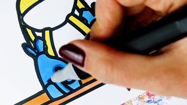 Baby Long Legs Coloring Pages | Poppy Playtime Coloring Pages | Elektronomia - Sky High смотреть онлайн