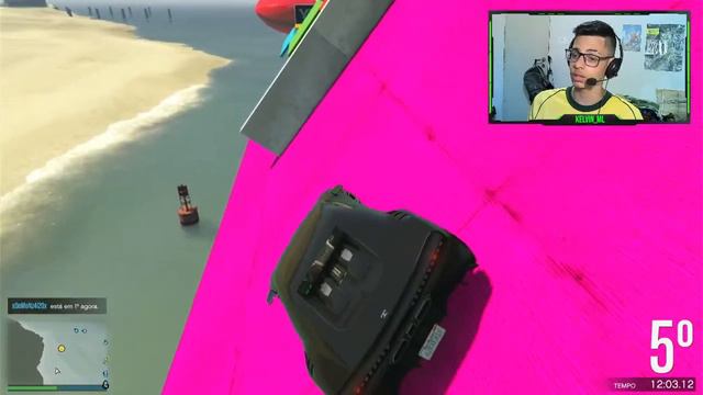 GTA V Online: LIVE com WEBCAM (bora altas corridas) смотреть онлайн
