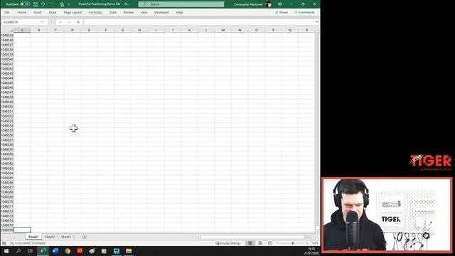 Powerful Positioning In Excel VBA - LIVE! смотреть онлайн
