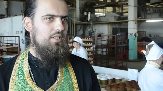 Обряд освящения пасхальных куличей провели на феодосийском хлебозаводе смотреть онлайн