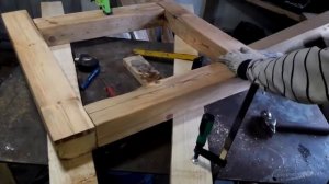 Стол своими руками.Садовая мебель в беседку