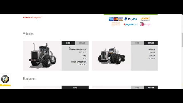 Big Bud DLC For Farming Simulator 17, Info & First Look смотреть онлайн