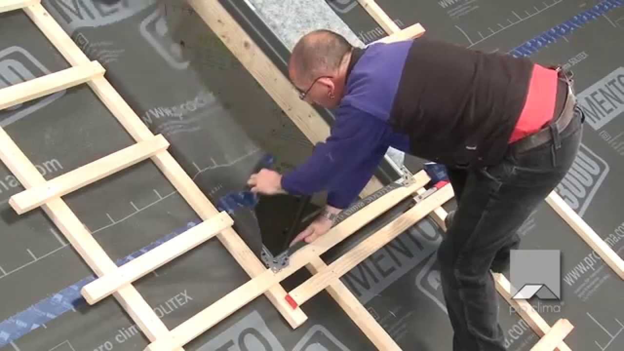 Укладка изоляции Pro Clima SOLITEX MENTO смотреть онлайн