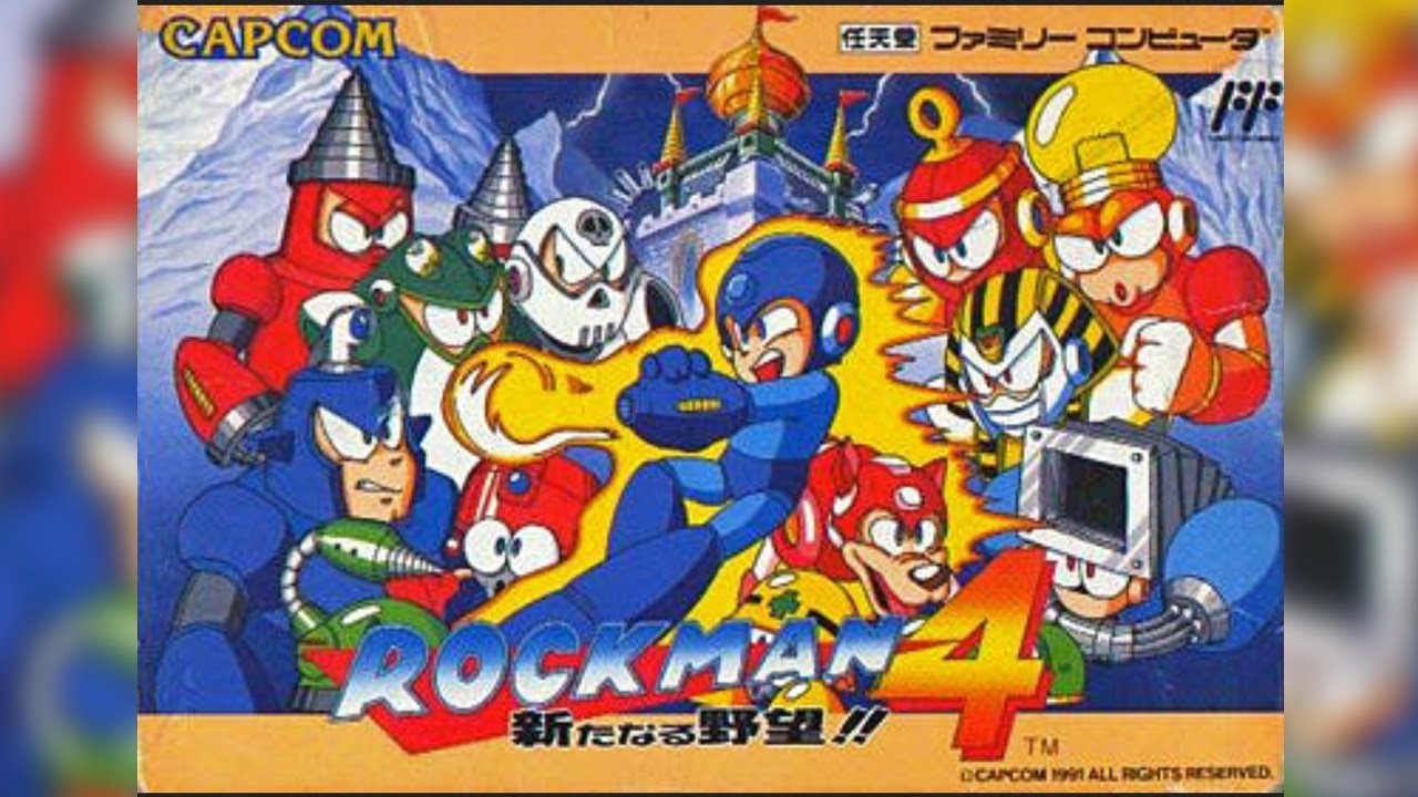 [Mega Man 4] Полное прохождение (NES)