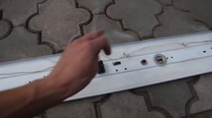 Замена люминесцентных ламп Т8 на светодиодные.