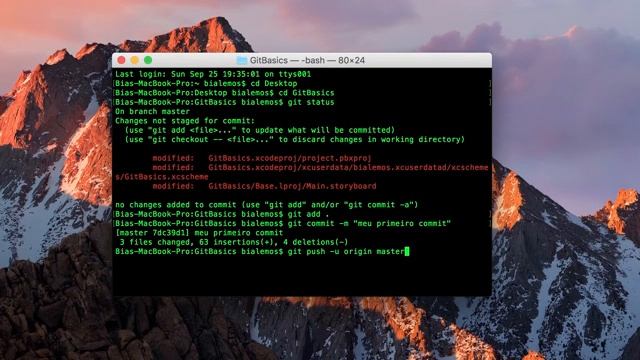 Git com Xcode pelo Terminal (Mac) смотреть онлайн