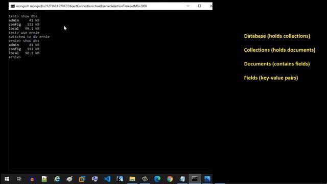 MongoDB Tutorial - Creating the database and inserting records - 3 смотреть онлайн