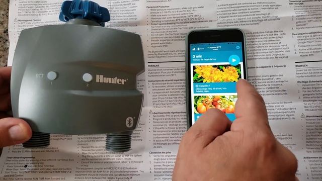 Review Puesta en Funcionamiento Controlador Hunter BTT 2-Zone смотреть онлайн