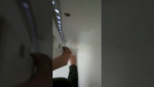 Ниша в натяжном потолке с подсветкой под шторы смотреть онлайн