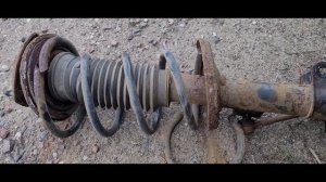 Сузуки витара Замена  передней пружины