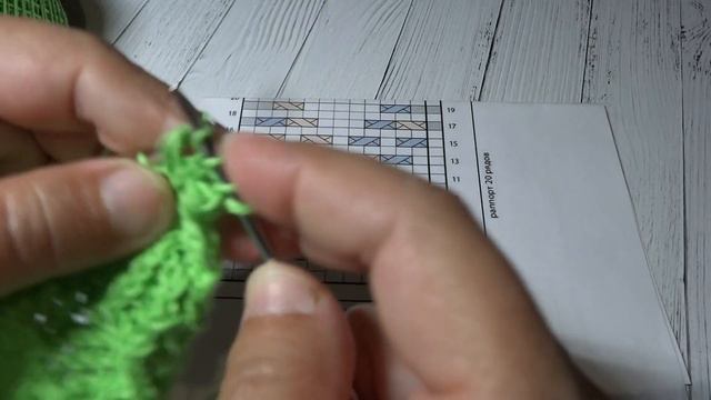 СУПЕР интересный рельефный узор спицами смотреть онлайн