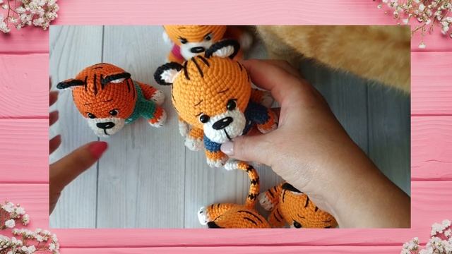 Анонс вязания тигрят!!! Вяжем тигра крючком ! #тигреноккрючком #каксвязатьтигра смотреть онлайн