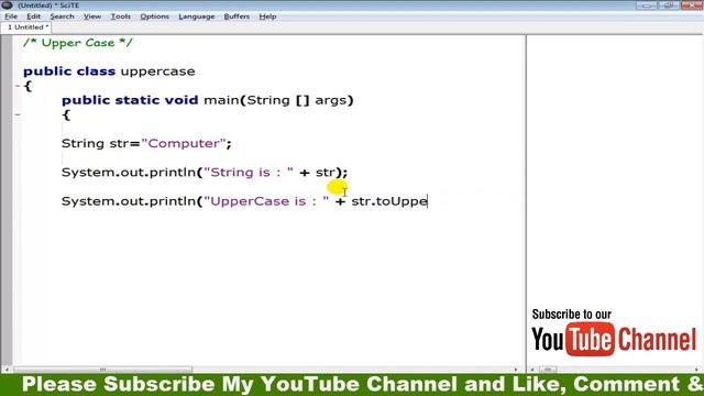 Java Program - 17 | How to converts Text into UpperCase or LowerCase ? смотреть онлайн