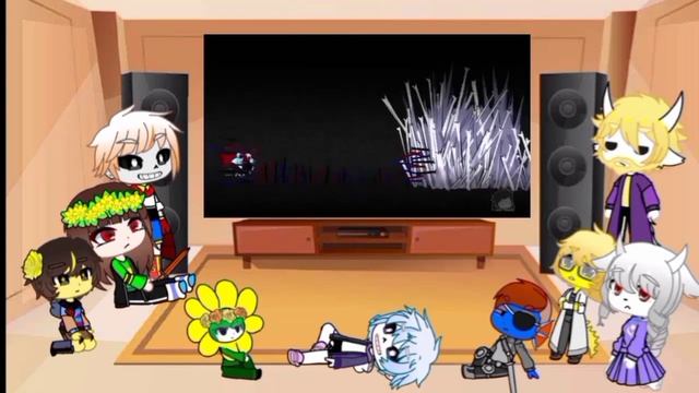 Undertale react to UNDERVERSE 0.7 Part 2 by Jakei (Undertale Animation) Second Part смотреть онлайн